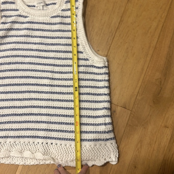 J Crew striped sweater vest - Picture 4 of 6